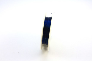 "Gamma" Проволока для бисера металл DG- 025 d 0. 25 мм 10 м №15 темно- синий