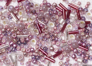 Бисер Япония MIX 10 г №3215 сиреневый